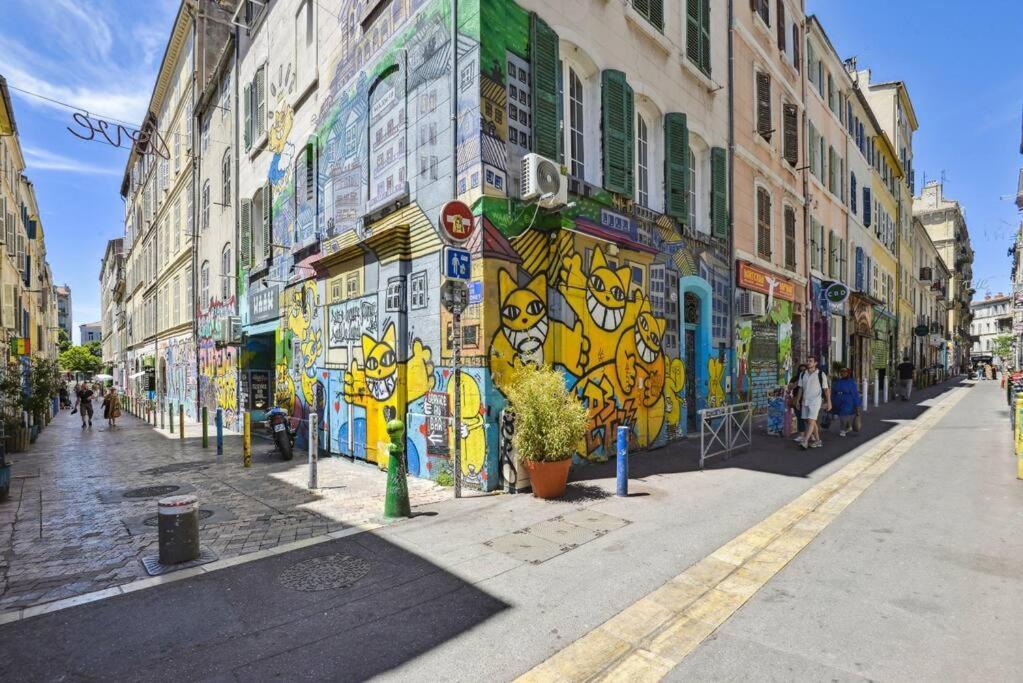 Charmant Logement Au Coeur Du Cours Julien Marsilya Dış mekan fotoğraf